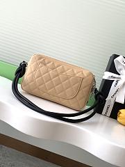 Fortok Chanel Cambon Ligne pochette Beige 12*20*3cm - 3