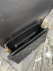 Fortok Saint Laurent Becky Medium chain bag Black 25x17x7cm - 6