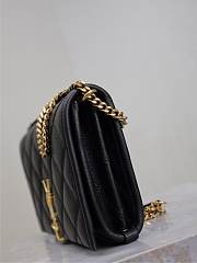 Fortok Saint Laurent Becky Small chain bag Black 22.5×14.5×5cm - 6