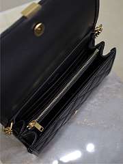 Fortok Saint Laurent Becky Small chain bag Black 22.5×14.5×5cm - 3