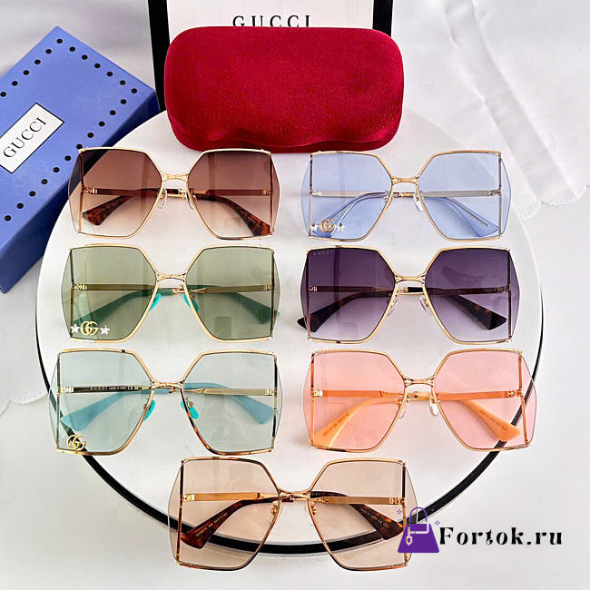 Fortok Gucci GG0817S sunglasses Multicolor - 1