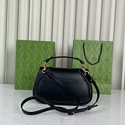 Fortok Gucci Blondie Top Handle Black 26.5x16.5x8.5cm - 5