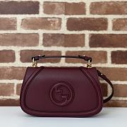 Fortok Gucci Blondie Top Handle Rouge 26.5x16.5x8.5cm - 1