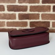 Fortok Gucci Blondie Top Handle Rouge 26.5x16.5x8.5cm - 5