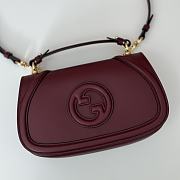 Fortok Gucci Blondie Top Handle Rouge 26.5x16.5x8.5cm - 4