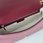 Fortok Gucci Blondie Top Handle Rouge 26.5x16.5x8.5cm - 2