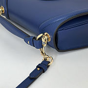 Fortok Gucci Blondie Top Handle Blue 26.5x16.5x8.5cm - 3