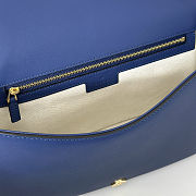 Fortok Gucci Blondie Top Handle Blue 26.5x16.5x8.5cm - 2