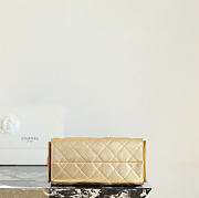 Fortok Chanel 25 Mini Bag Gold 20 x 22 x 12.5cm - 6