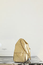 Fortok Chanel 25 Mini Bag Gold 20 x 22 x 12.5cm - 5