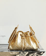 Fortok Chanel 25 Mini Bag Gold 20 x 22 x 12.5cm - 3
