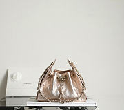 Fortok Chanel 25 Mini Bag Rose Gold 20 x 22 x 12.5cm - 1