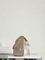 Fortok Chanel 25 Mini Bag Rose Gold 20 x 22 x 12.5cm - 5