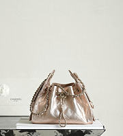 Fortok Chanel 25 Mini Bag Rose Gold 20 x 22 x 12.5cm - 4