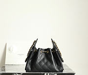 Fortok Chanel 25 Mini Bag Black 20 x 22 x 12.5cm - 2