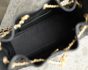 Fortok Chanel 25 Mini Bag Black 20 x 22 x 12.5cm - 6