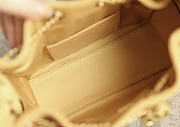 Fortok Chanel 25 Mini Bag Suede Brown 20 x 22 x 12.5cm - 4