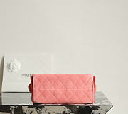 Fortok Chanel 25 Mini Bag Suede Dusty Rose Pink 20 x 22 x 12.5cm  - 4