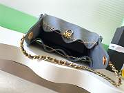 Fortok Chanel 25 color Grey Caviar Small bag 30x26x14cm - 6