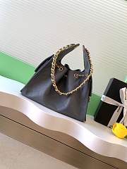 Fortok Chanel 25 color Grey Caviar Small bag 30x26x14cm - 4