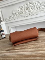 Fortok Hermès Herbag Zip mini bag in canvas Full Brown 20cm - 3