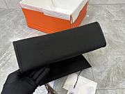 Fortok Hermès Herbag Zip bag in canvas Black 31cm - 5