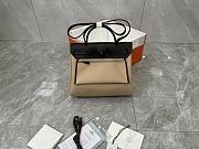 Fortok Hermès Herbag Zip bag in canvas Tan 31cm - 4