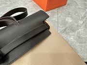 Fortok Hermès Herbag Zip bag in canvas Tan 31cm - 2