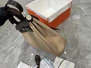 Fortok Hermès Herbag Zip bag in canvas Tan 31cm - 3