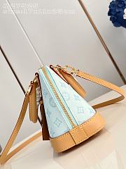 Fortok Louis Vuitton Alma BB bag in the Other Monogram canvas Blue 17 x 11 x 23cm - 5