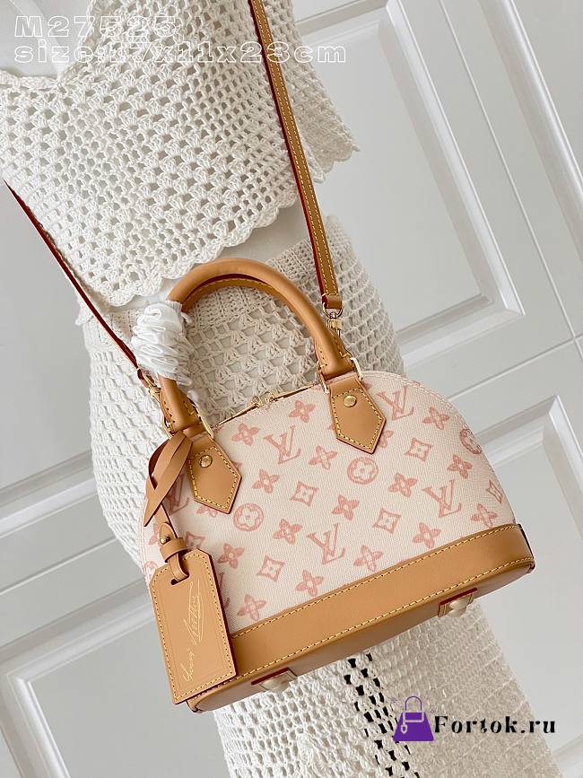 Fortok Louis Vuitton Alma BB bag in the Other Monogram canvas Brown 17 x 11 x 23cm - 1