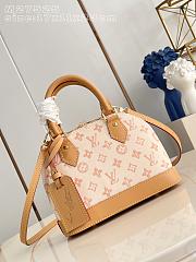 Fortok Louis Vuitton Alma BB bag in the Other Monogram canvas Brown 17 x 11 x 23cm - 6