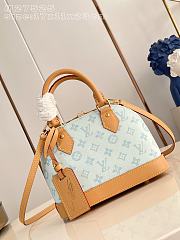 Fortok Louis Vuitton Alma BB bag in the Other Monogram canvas Blue 17 x 11 x 23cm - 6