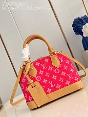 Fortok Louis Vuitton Alma BB bag in the Other Monogram canvas Red 17 x 11 x 23cm - 6