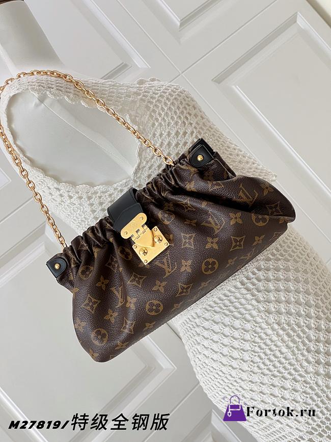 Fortok Louis Vuitton Pochette Sling PM Monogram canvas 16 x 11 x 30cm - 1