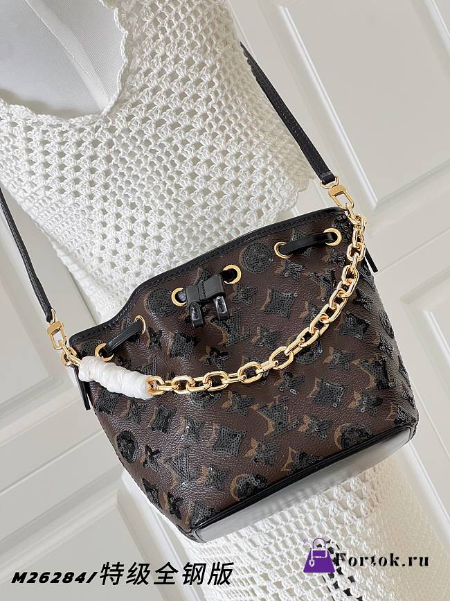 Fortok Louis Vuitton Noé BB bucket bag Other Monogram Canvas 17.5 x 13 x 22cm - 1