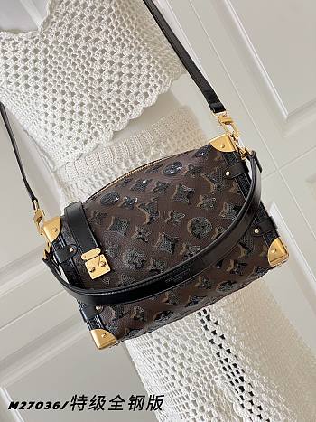 Fortok Louis Vuitton Side Trunk Other Monogram Canvas 23.5*16*8.5cm