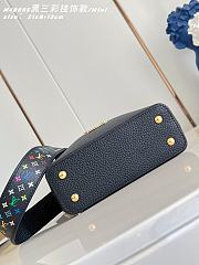 Fortok Louis Vuitton Capucines Mini bag in Black 21 x 8 x 13cm - 2