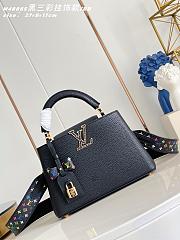Fortok Louis Vuitton Capucines Mini bag in Black 27 x 9 x 17cm - 6