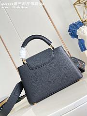 Fortok Louis Vuitton Capucines Mini bag in Black 27 x 9 x 17cm - 4