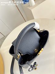 Fortok Louis Vuitton Capucines Mini bag in Black 31 x 20 x 11cm - 5