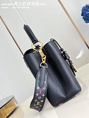 Fortok Louis Vuitton Capucines Mini bag in Black 31 x 20 x 11cm - 3