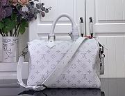 Fortok Louis Vuitton Speedy P9 Bandoulière 30 Vigery Nery bag White 32 x 22.5 x 18cm - 4
