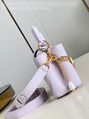 Fortok Louis Vuitton Capucines East-West Pink 12 x 8 x 22cm - 6