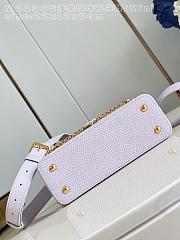Fortok Louis Vuitton Capucines East-West Pink 12 x 8 x 22cm - 4