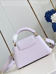 Fortok Louis Vuitton Capucines East-West Pink 12 x 8 x 22cm - 2