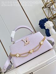 Fortok Louis Vuitton Capucines East-West Pink 30x16.5x9cm - 1