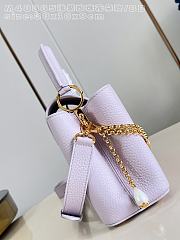 Fortok Louis Vuitton Capucines East-West Pink 30x16.5x9cm - 6