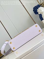 Fortok Louis Vuitton Capucines East-West Pink 30x16.5x9cm - 5