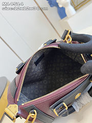 Fortok Louis Vuitton Biker PM Burgundy 30x12x12 cm - 5